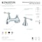 Kingston Brass KS4472BL 8" Widespread Bathroom Faucet, Polished Brass KS4472BL - alternate 2
